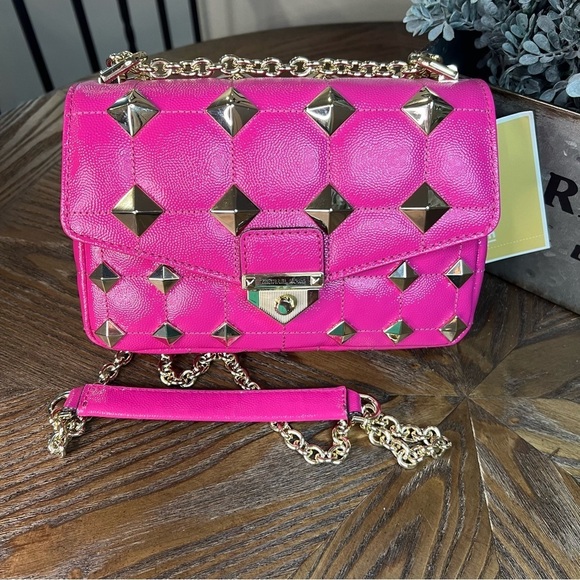 NWT Michael Kors SoHo Studded Quilted Bag - Picture 5 of 12